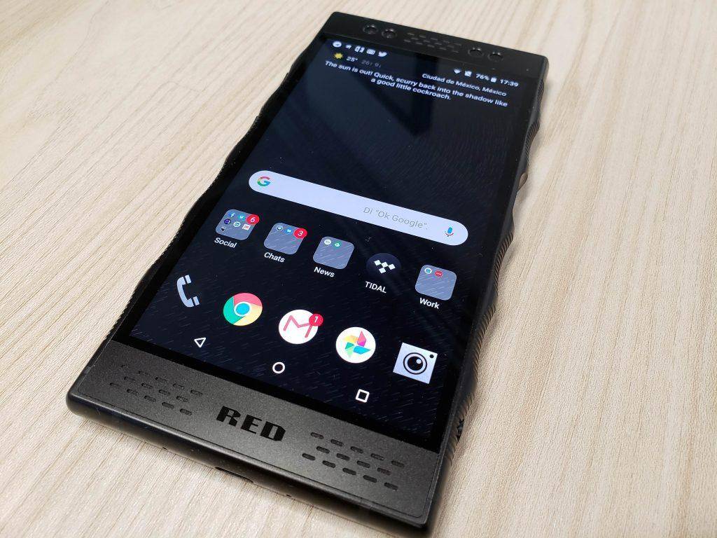 El Hydrogen One tiene Android 8.1